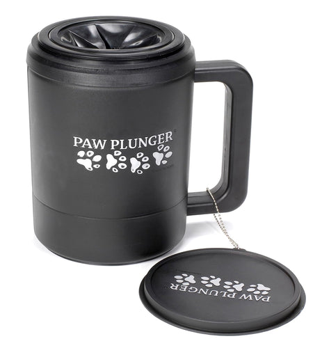 – the Muddy Paw Cleaner for Dogs – Saves Carpet, Furniture, Bedding and Cars from Dirty Paw Prints – Use This Dog Paw Cleaner after Walks – Soft Bristles, Convenient Cup Handle